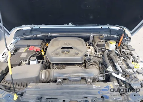 2022 Jeep Wrangler 4Xe Unlimited Sahara 4X4 z USA, uszkodzony, nr VIN 1C4JJXP69NW261068